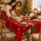 Havenly Christmas Tablecloth | Waterproof Printed Polyester 4
