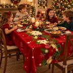 Havenly Christmas Tablecloth | Waterproof Printed Polyester 6