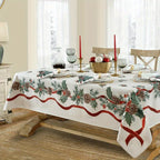 Havenly Christmas Tablecloth | Waterproof Printed Polyester 9