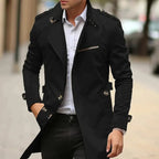 Blake | Slim-Fit Double-Breasted Wool Trench Coat