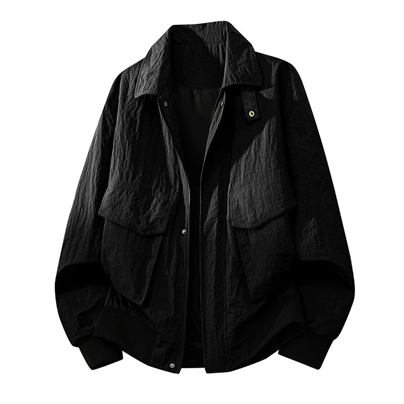 Aiden | Jacket with Flap Pockets and Ribbed Cuffs