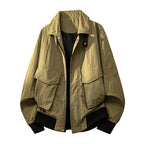 Aiden | Jacket with Flap Pockets and Ribbed Cuffs