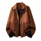Aiden | Jacket with Flap Pockets and Ribbed Cuffs