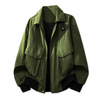 Aiden | Jacket with Flap Pockets and Ribbed Cuffs