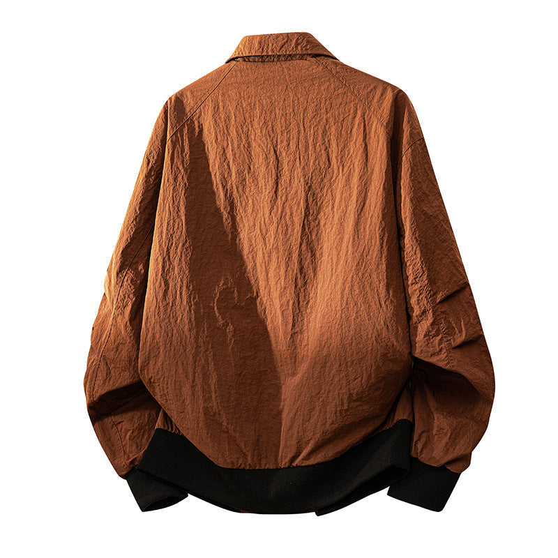 Aiden | Jacket with Flap Pockets and Ribbed Cuffs