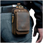 Carl | Belt Bag with Zipper, Carabiner, D-Ring