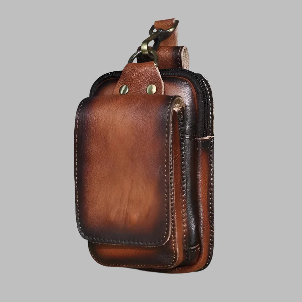 Carl | Belt Bag with Zipper, Carabiner, D-Ring