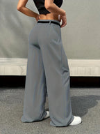 Ida Wide Trousers | High Waist, Pleated Design 8