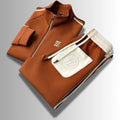 Dawson | Zip-Up Tracksuit with Contrast Stripes