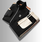 Dawson | Zip-Up Tracksuit with Contrast Stripes