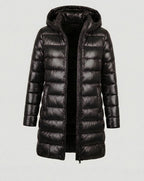 Rita | Quilted Puffer Jacket with Hood and Zipper