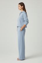 Kira | V-Neck Top and Wide-Leg Pants Set