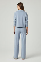 Kira | V-Neck Top and Wide-Leg Pants Set