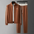 Dean | Contrast-Stripe Zip-Up Jacket and Pants Set