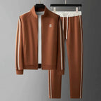 Dean | Contrast-Stripe Zip-Up Jacket and Pants Set