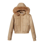 Danielle | Hooded Puffer Bomber Jacket