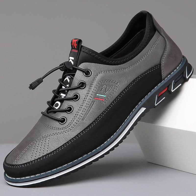 Holden | Low Sneakers with Elastic Laces, Lugged Sole