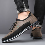 Holden | Low Sneakers with Elastic Laces, Lugged Sole