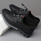Holden | Low Sneakers with Elastic Laces, Lugged Sole