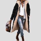 Payton | Ankle-Length Teddy-Lined Puffer Coat