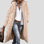 Payton | Ankle-Length Teddy-Lined Puffer Coat