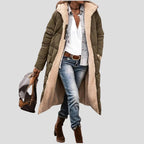 Payton | Ankle-Length Teddy-Lined Puffer Coat