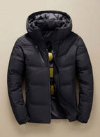 Ford | Hip-Length Puffer Jacket with Detachable Hood