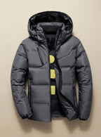 Ford | Hip-Length Puffer Jacket with Detachable Hood