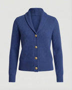 Rosalie | Ribbed Cardigan with Notched Collar