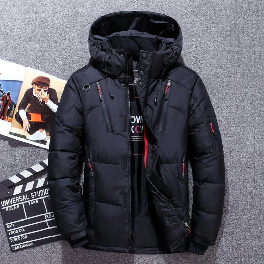 Grady | Boxy Hooded Puffer Jacket