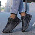 Jocelyn | Lace-Up Sneakers with Elastic Strap