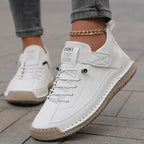 Jocelyn | Lace-Up Sneakers with Elastic Strap