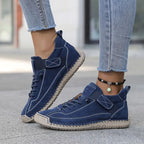 Jocelyn | Lace-Up Sneakers with Elastic Strap