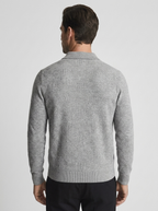 Griffin | Quarter-Zip Knit Sweater with Notched Collar