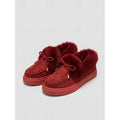 Emerie | Loafers with Fur Trim and Thick Platform Sole