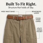 Gretchen | High-Waisted Ankle Pants with Side Pockets