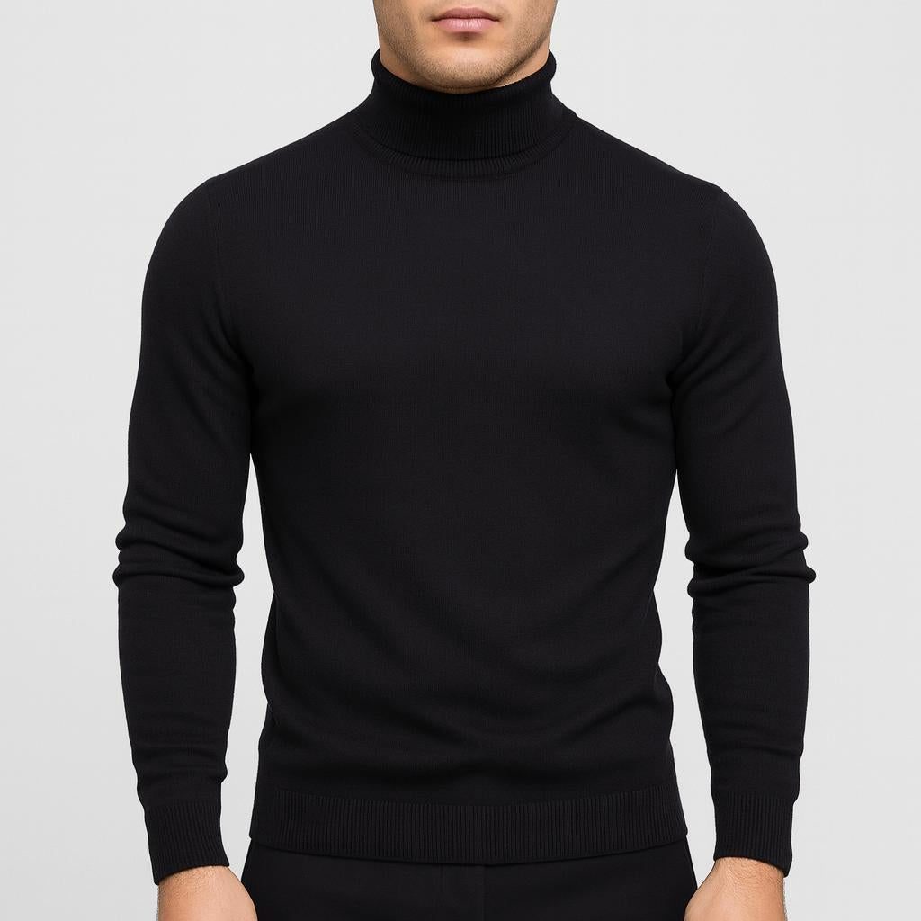Jackson | Turtleneck Sweater with Ribbed Cuffs