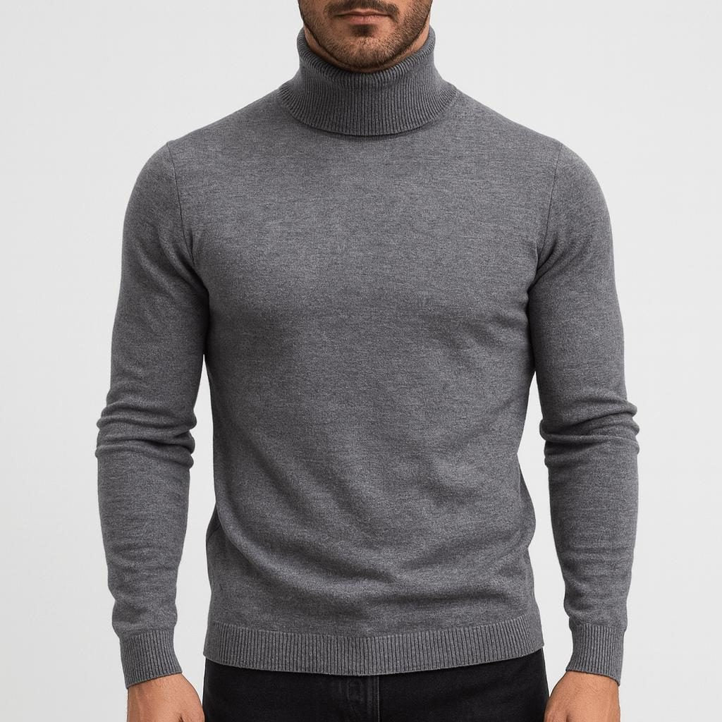 Jackson | Turtleneck Sweater with Ribbed Cuffs