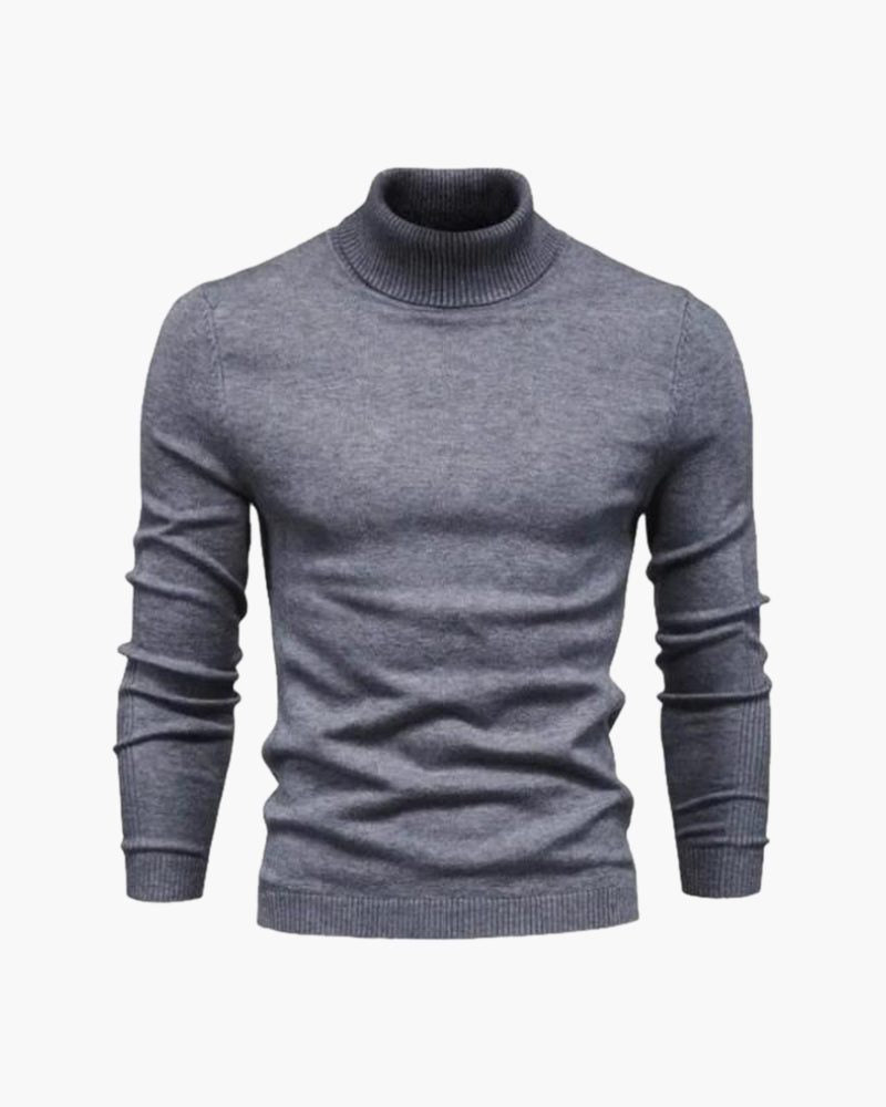 Jackson | Turtleneck Sweater with Ribbed Cuffs