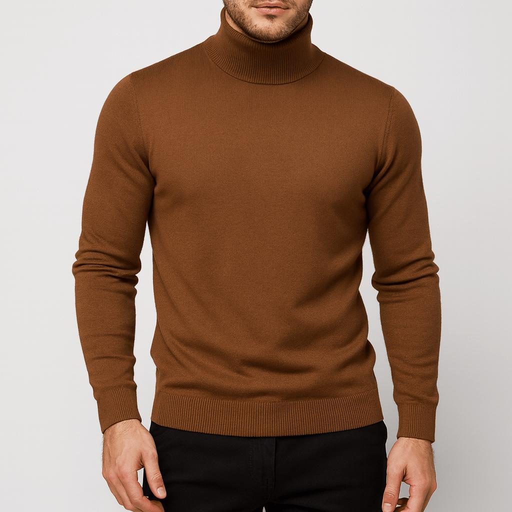 Jackson | Turtleneck Sweater with Ribbed Cuffs