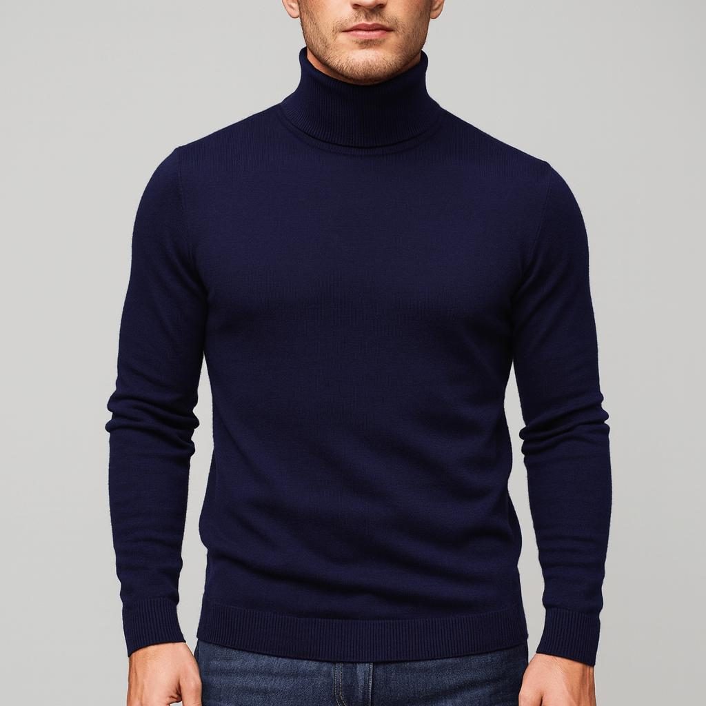 Jackson | Turtleneck Sweater with Ribbed Cuffs