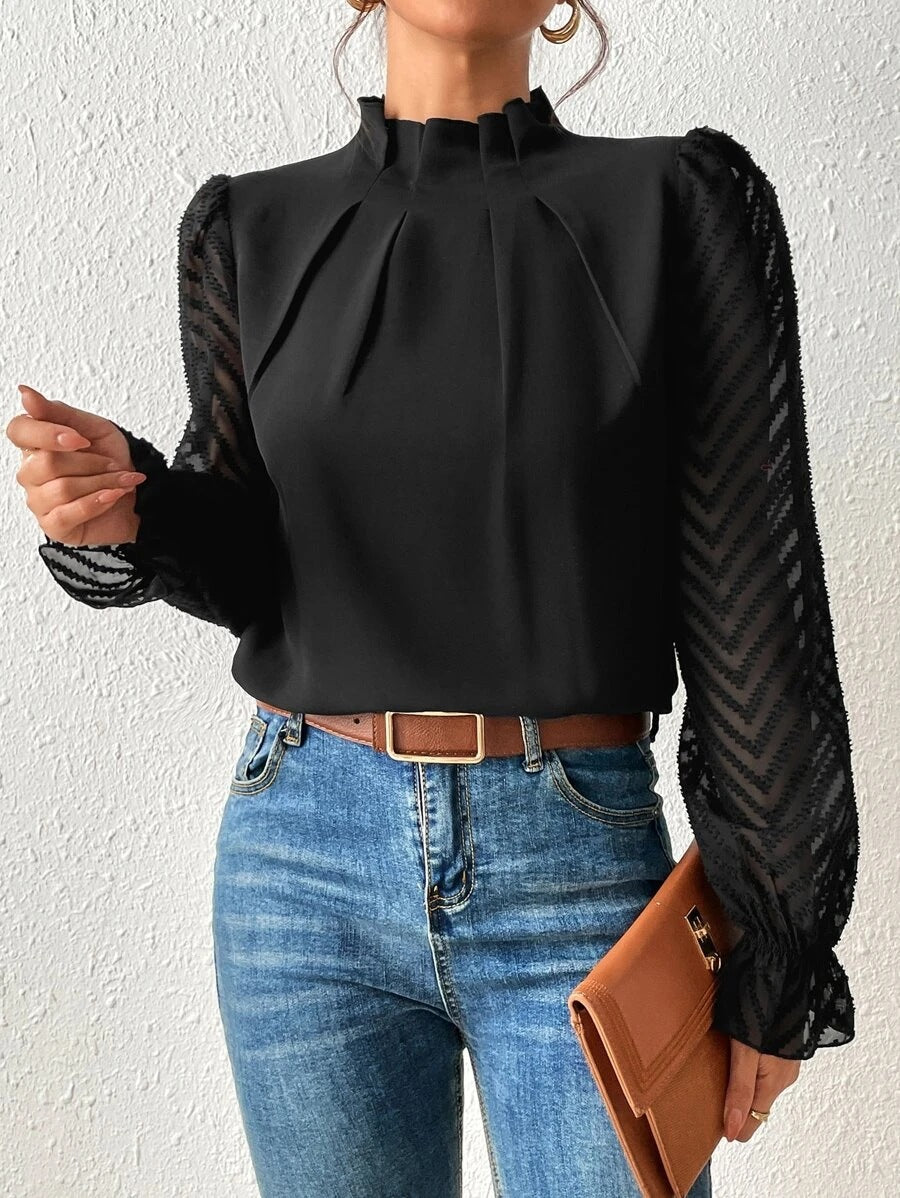 Mira | Blouse with Sophisticated Sleeves