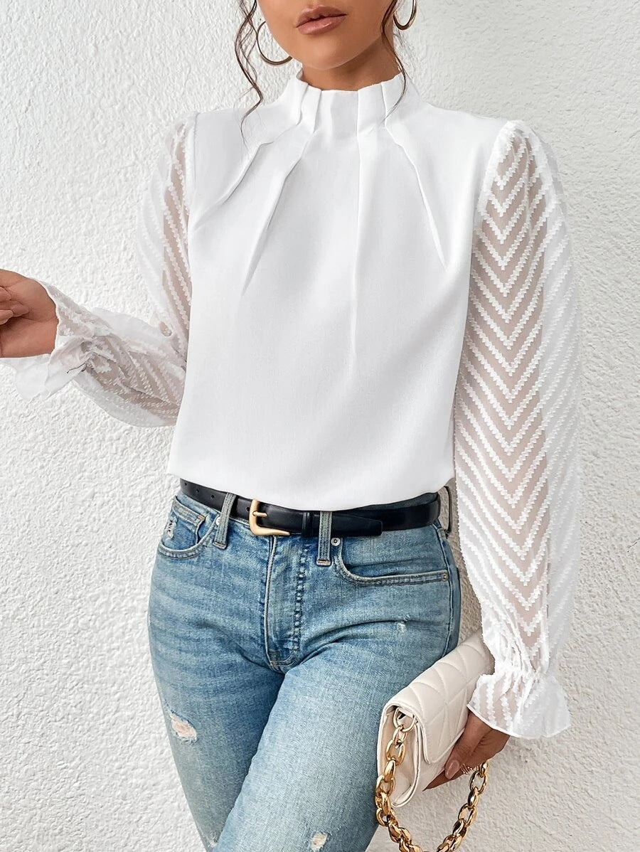 Mira | Blouse with Sophisticated Sleeves