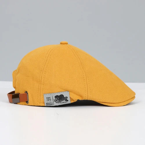 Dylan | Flat Cap with Visor and Adjustable Strap