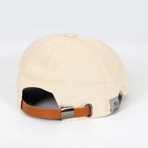Dylan | Flat Cap with Visor and Adjustable Strap