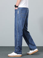 Trent | Relaxed Straight-Leg Jeans with Patch Pockets