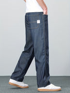 Trent | Relaxed Straight-Leg Jeans with Patch Pockets