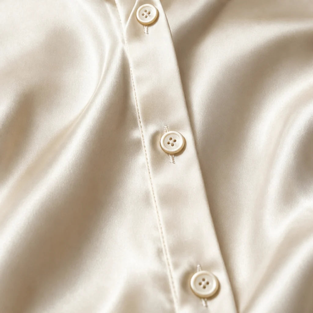 Oriana Muse Shirt | Ombré Leopard-Print Satin 8