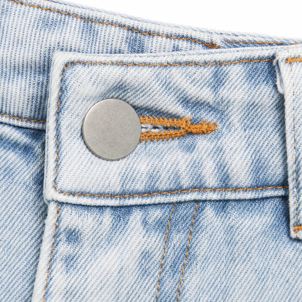 Isabelle | Wide-Leg Jeans with Asymmetric Overlap Waist