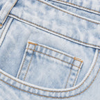 Isabelle | Wide-Leg Jeans with Asymmetric Overlap Waist